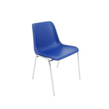 Konferenční židle Maxi chrom Modrá Mazur