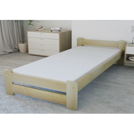 Emelt masszív ágy 80x200 cm