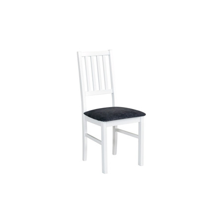 Jídelní židle NILO 7 Bílá Tkanina 6B MIX-DREW