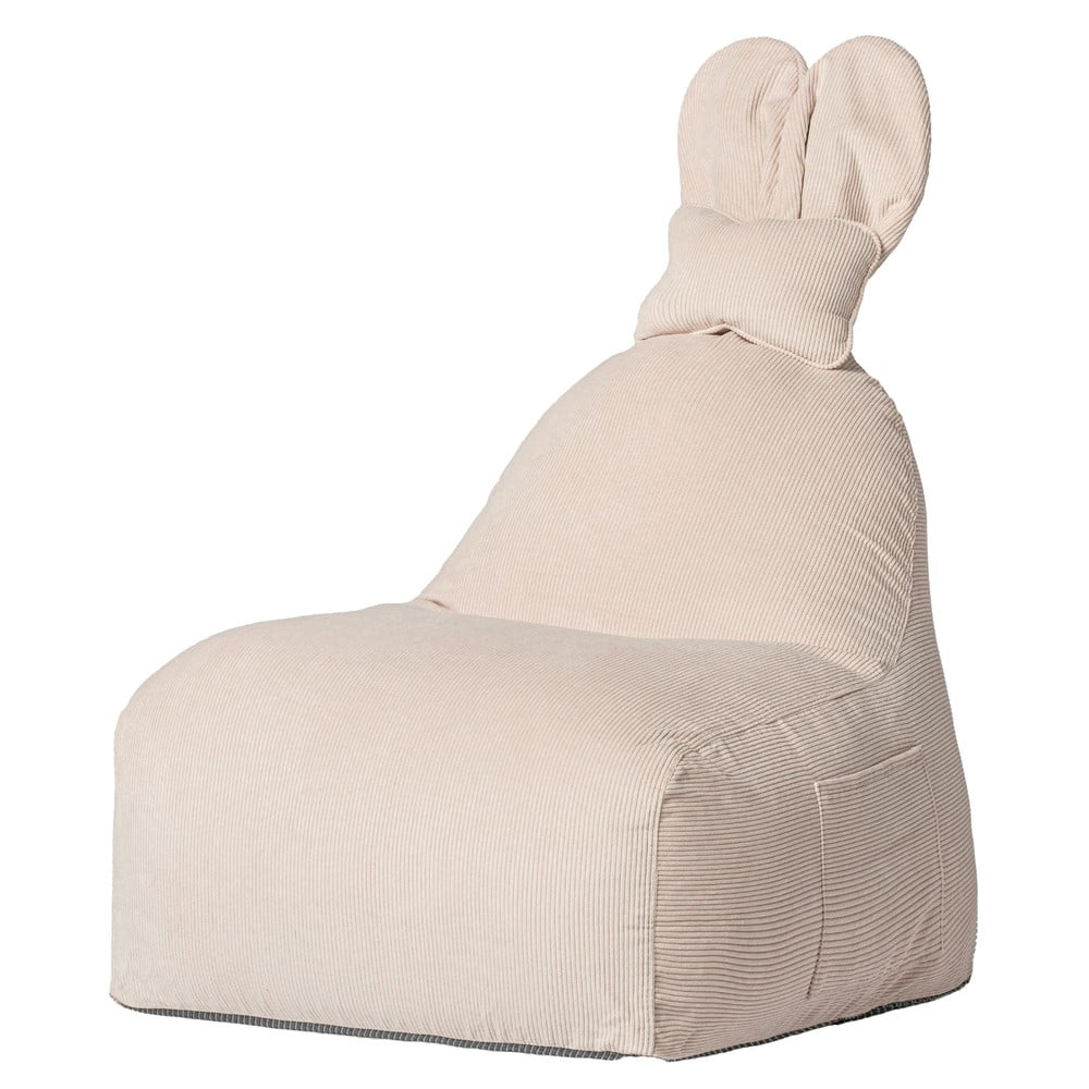 Bézs gyerek babzsák Funny Bunny – The Brooklyn Kids