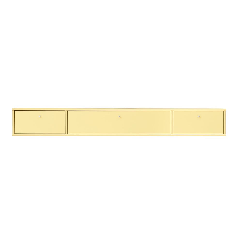 Világossárga TV-állvány 176x22 cm Mistral – Hammel Furniture