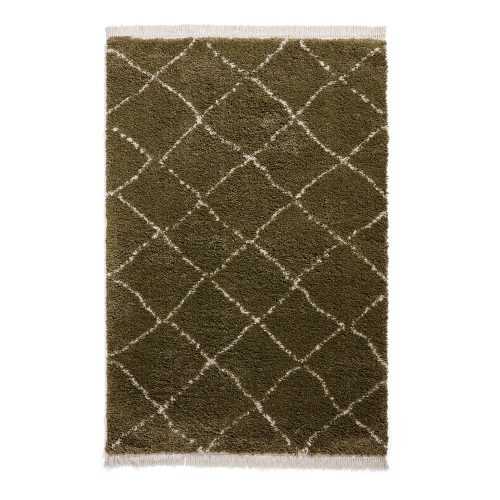 Zöld szőnyeg 80x150 cm Boho – Think Rugs
