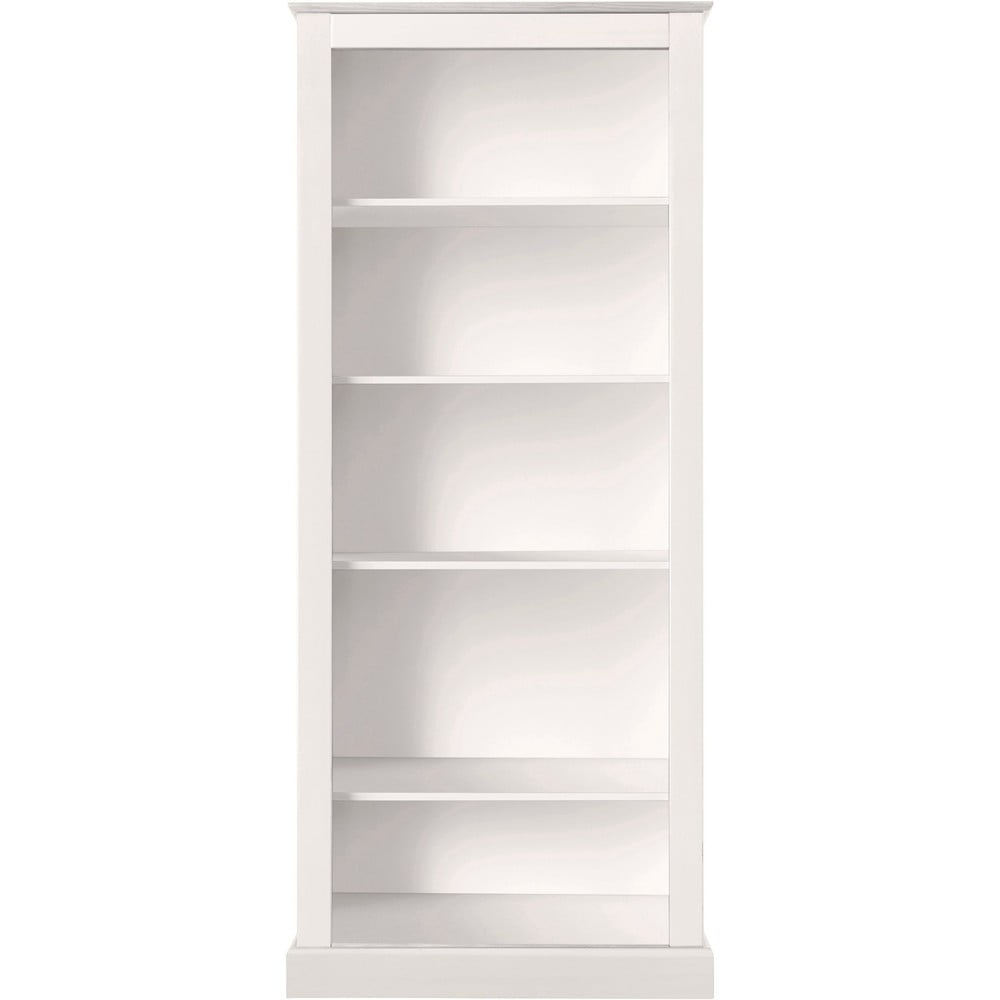 Fehér borovi fenyő könyvespolc 181x31 cm Mille – Støraa