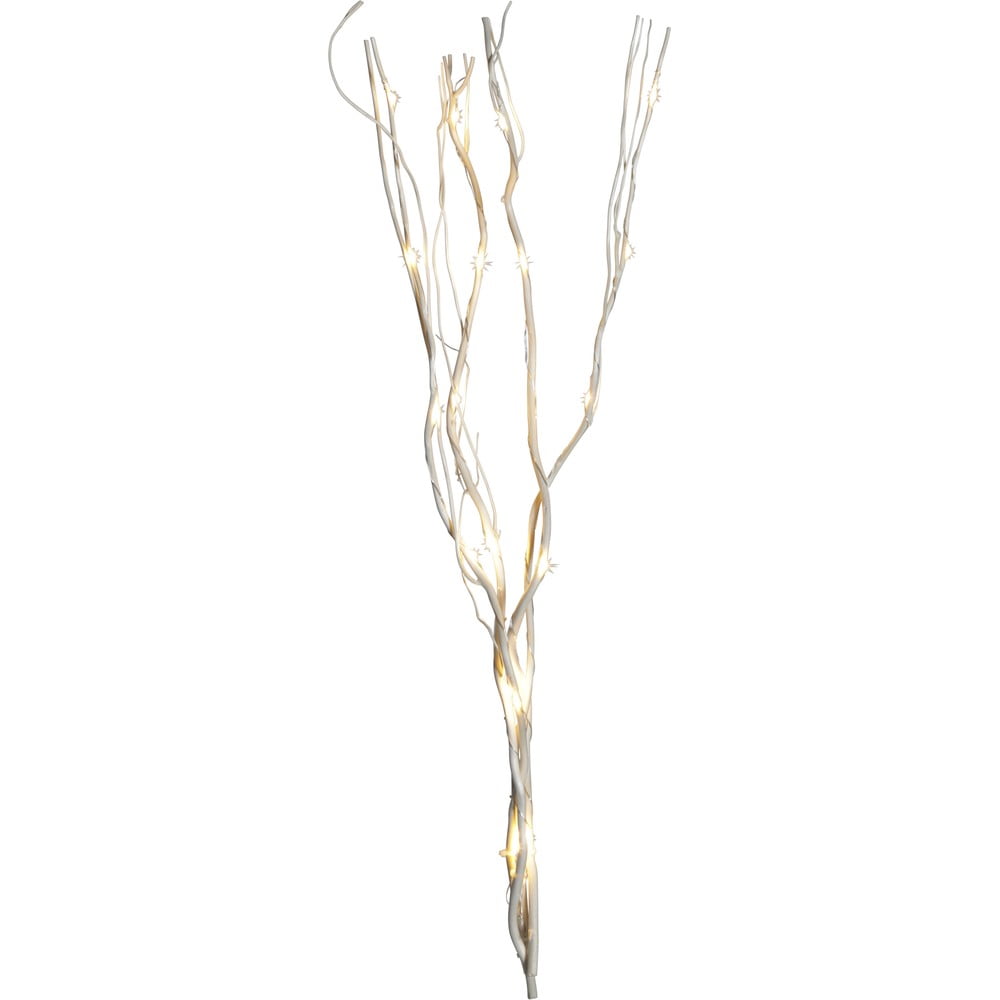 Fehér fénydekoráció ø 8 cm Willow – Star Trading