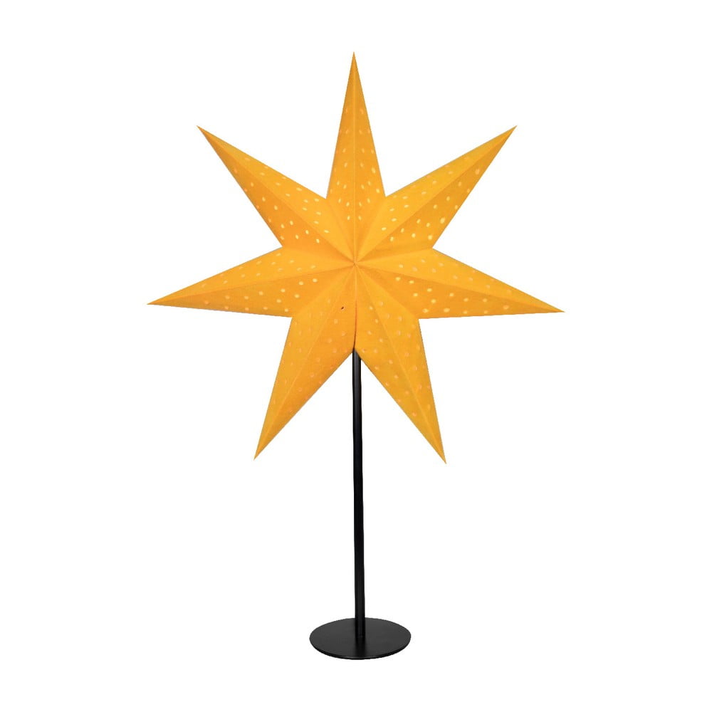 Fekete-narancssárga karácsonyi fénydekoráció Clara – Markslöjd