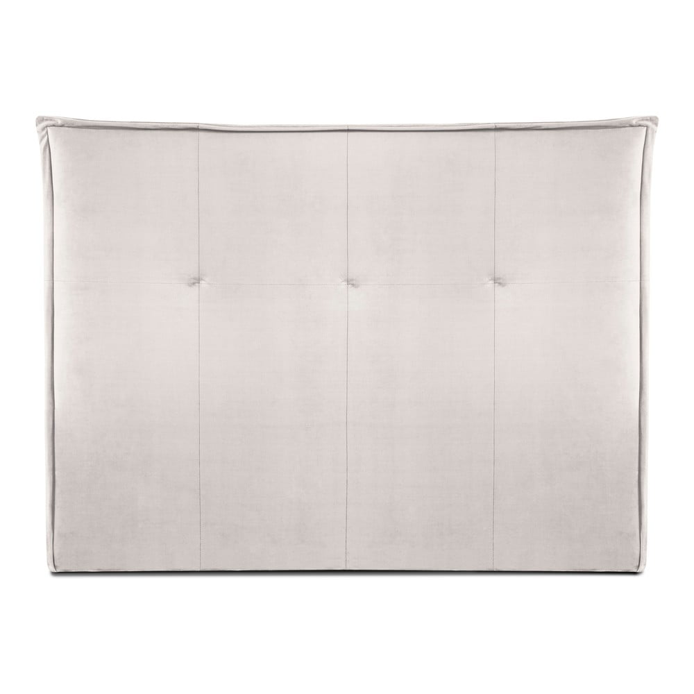 Krémszínű ágytámla 140x120 cm Monica – Milo Casa