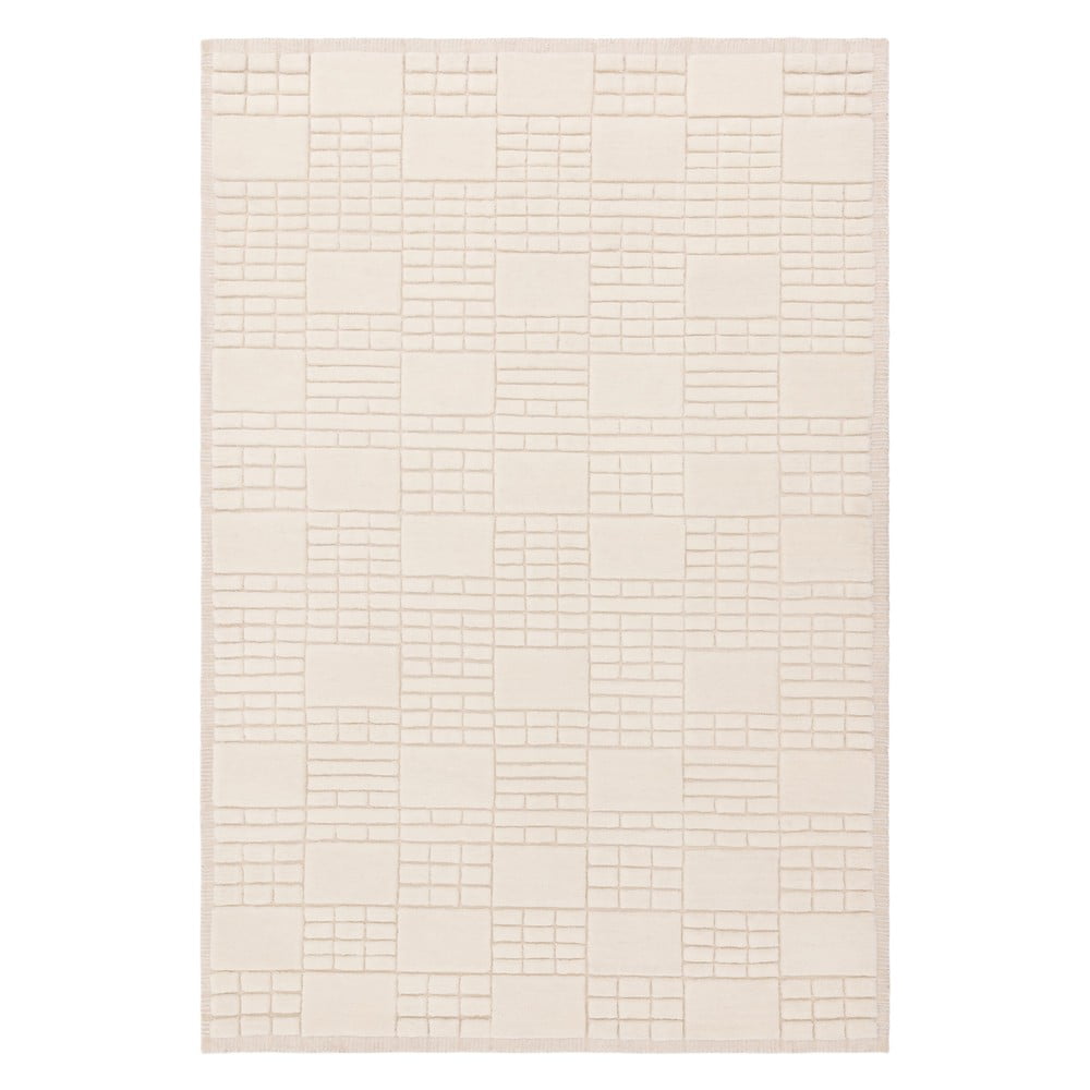 Krémszínű kézi szövésű gyapjú szőnyeg 120x170 cm Empire – Asiatic Carpets