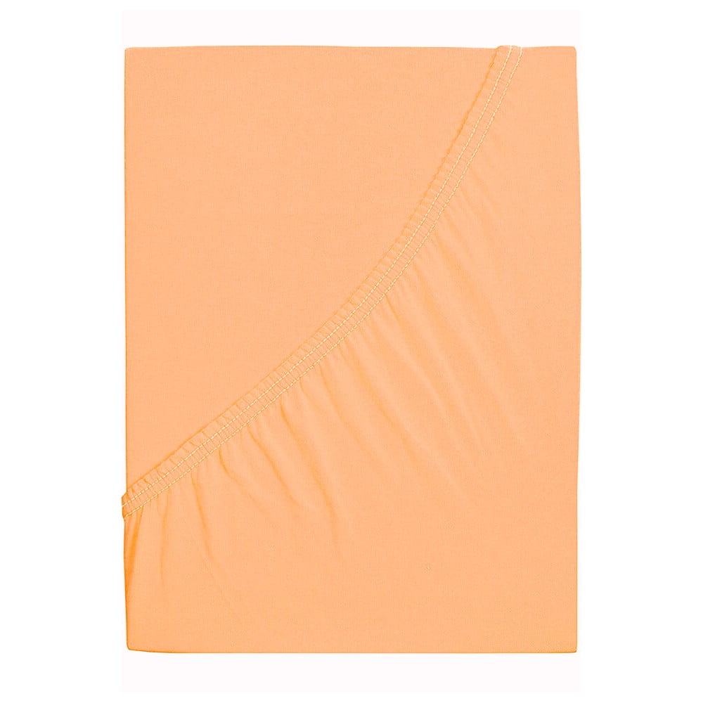 Lazacszínű gumis lepedő 160x200 cm – B.E.S.