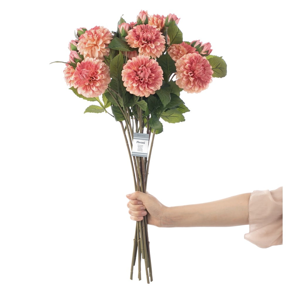 Művirág szett 10 db-os (magasság 62 cm) Dahlia – Restilo