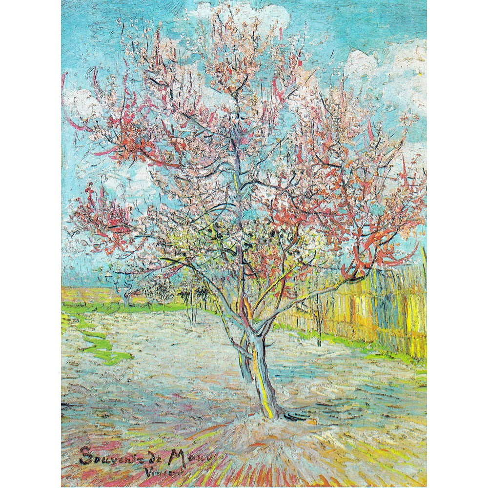 Reprodukciós kép 50x70 cm Pink Peach Trees