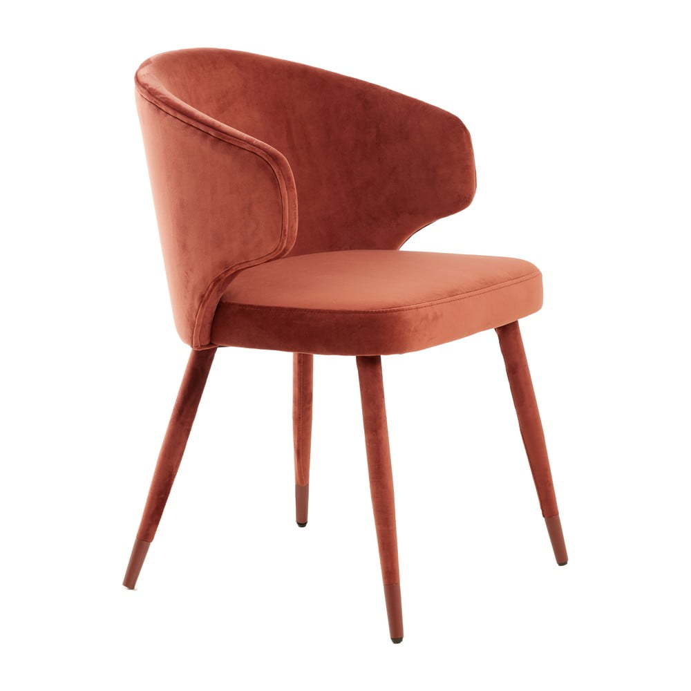 Világospiros étkezőszék szett 2 db-os Kosaka – Light & Living