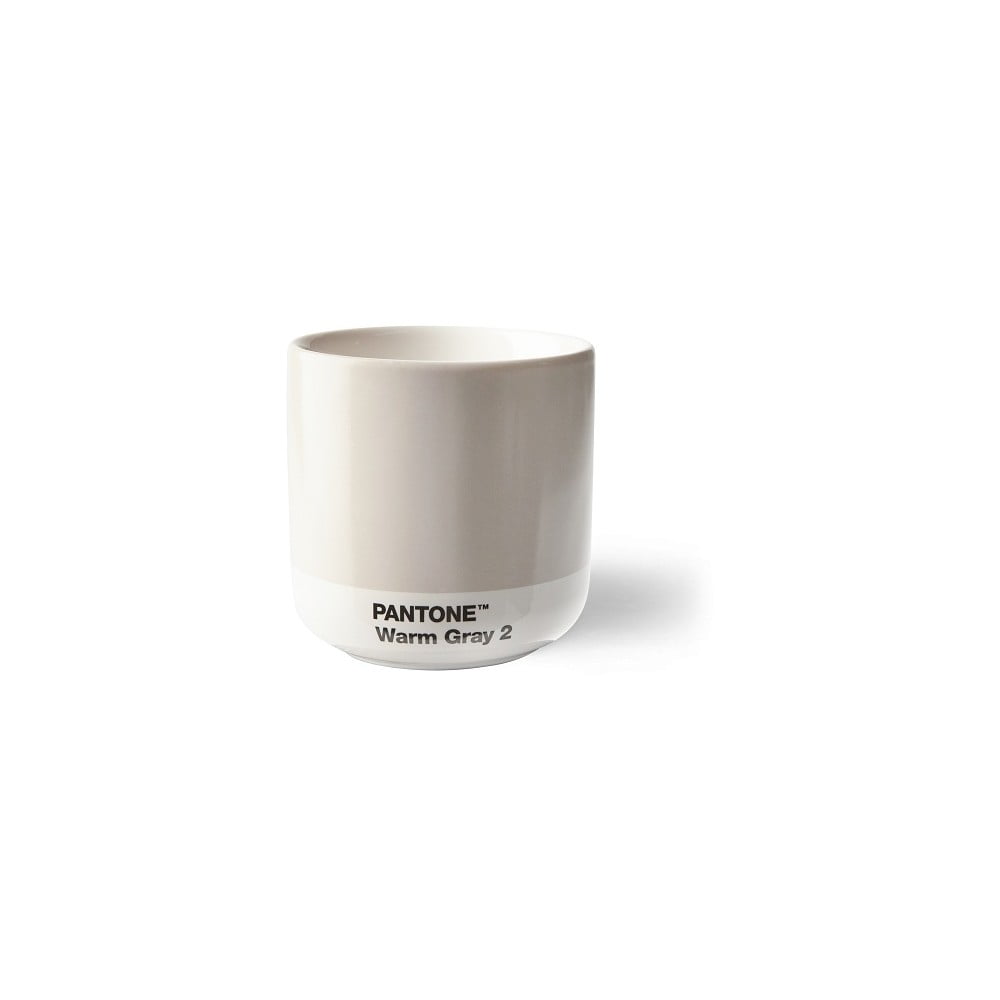 Világosszürke kerámia bögre 175 ml Cortado Warm Gray 2 – Pantone
