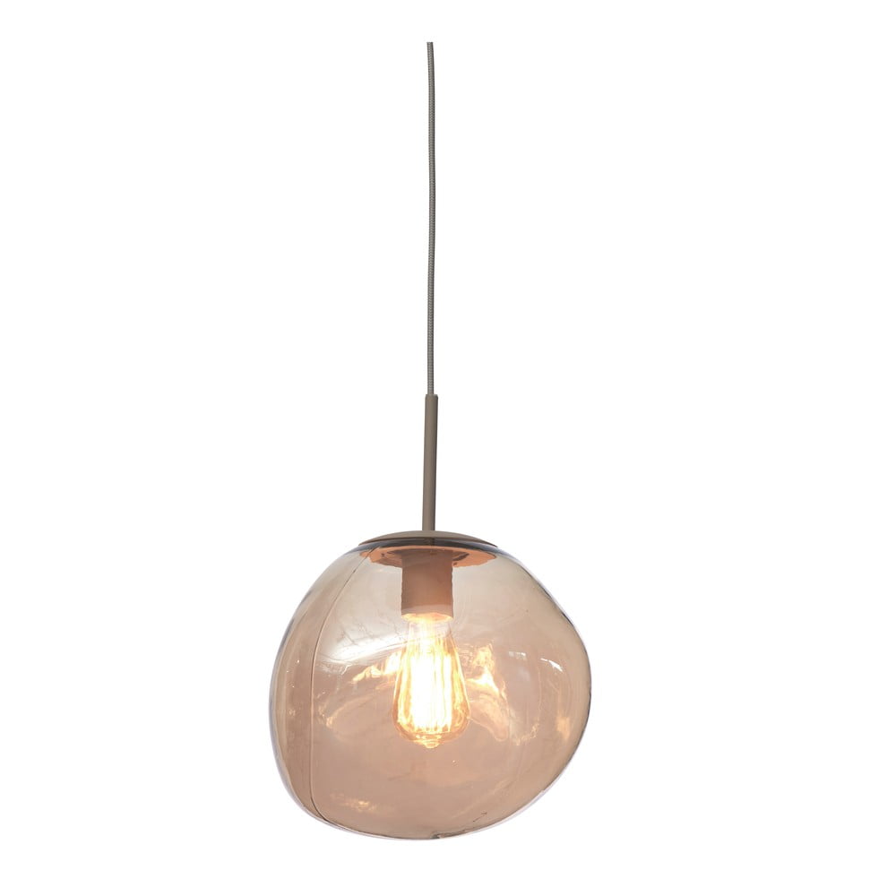 Barna függőlámpa üveg búrával ø 12 cm Helsinki – it's about RoMi