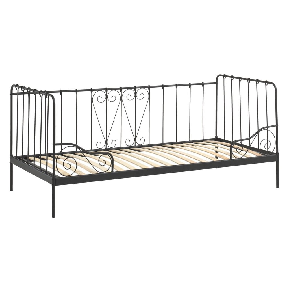 Fekete gyerekágy 90x200 cm Alice - Vipack