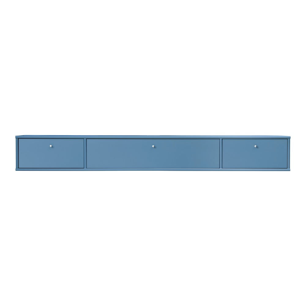 Kék TV-állvány 176x22 cm Mistral – Hammel Furniture