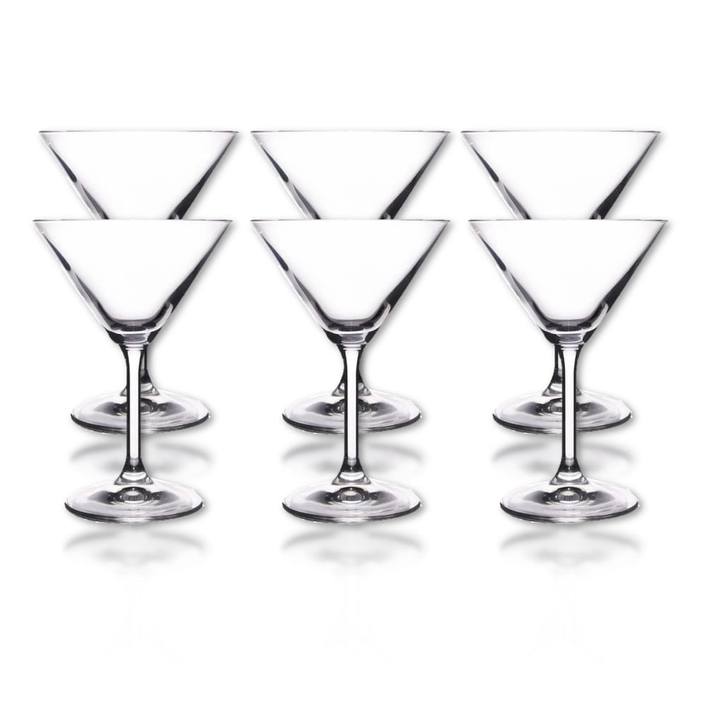 Koktélos pohár készlet 6 db-os 210 ml Lara – Orion