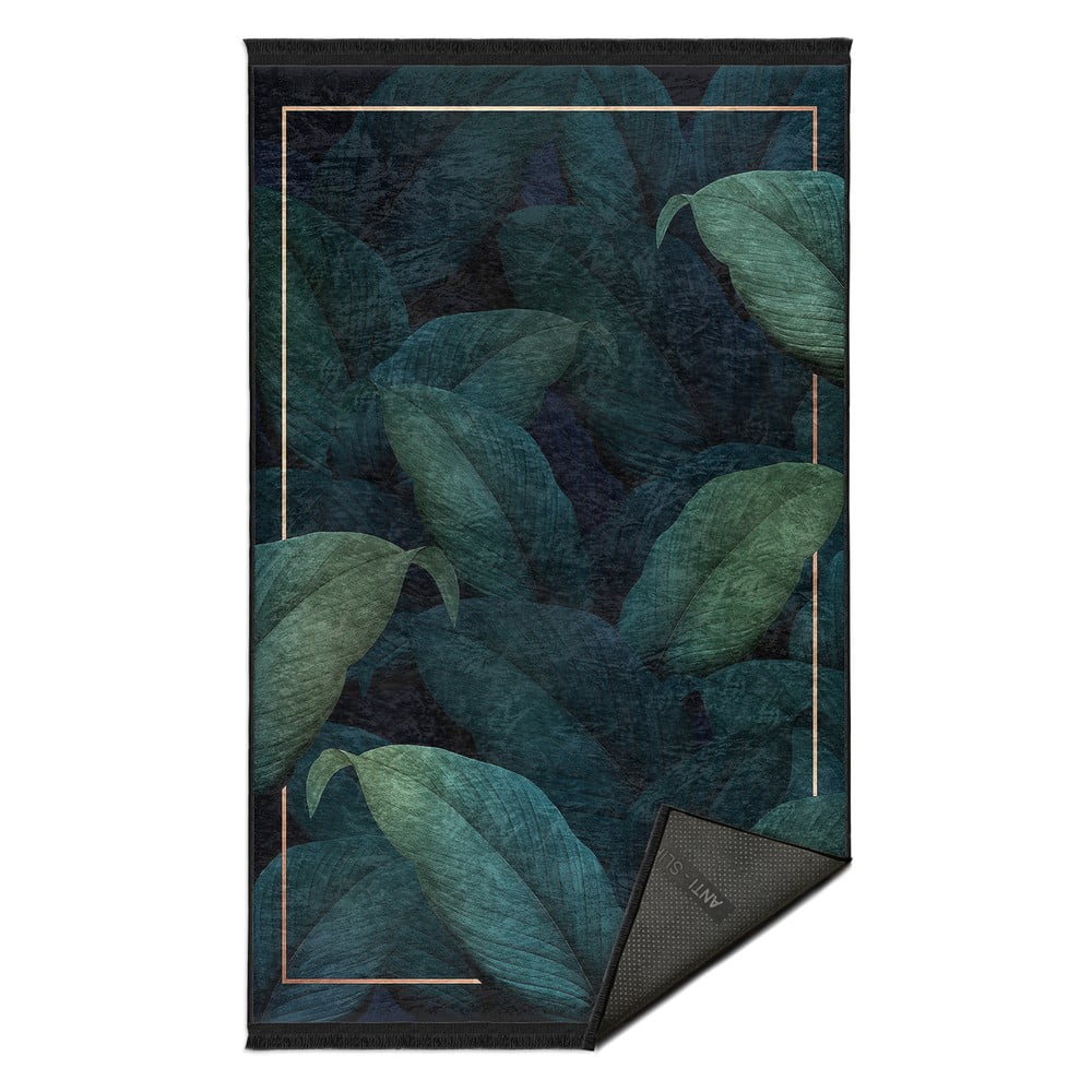 Petróleumkék mosható szőnyeg 80x150 cm Unique – Mila Home