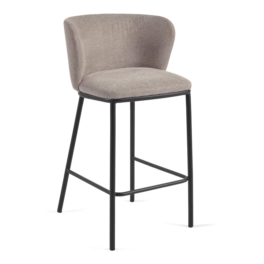 Világosbarna bárszék (ülésmagasság 65 cm) Ciselia – Kave Home