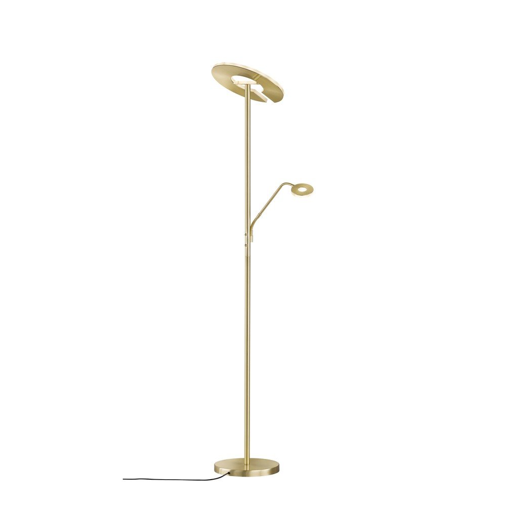 Aranyszínű LED dimmelhető állólámpa (magasság 180 cm) Dent – Fischer & Honsel