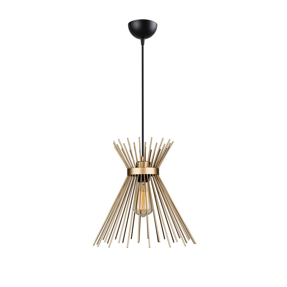 Aranyszínű fém függőlámpa Izmir – Squid Lighting