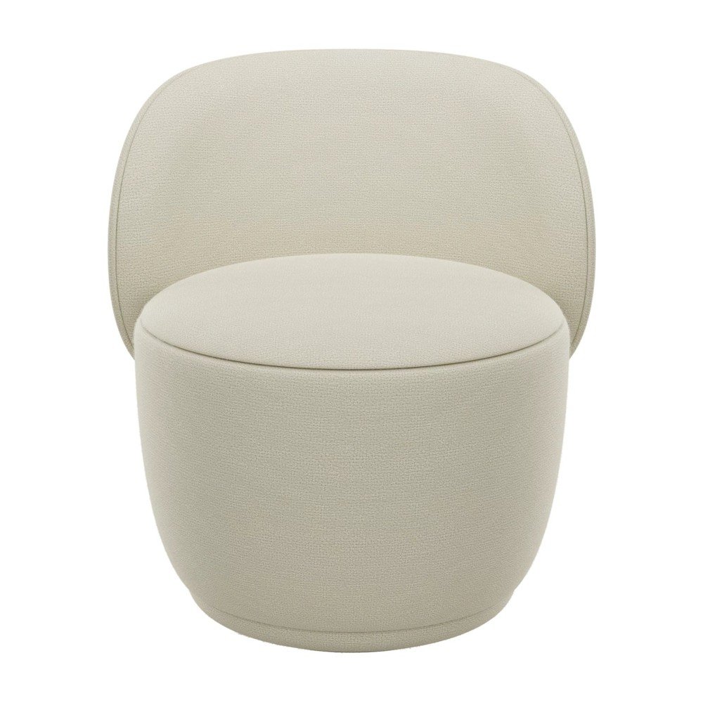 Bézs buklé fotel KUON – Blomus