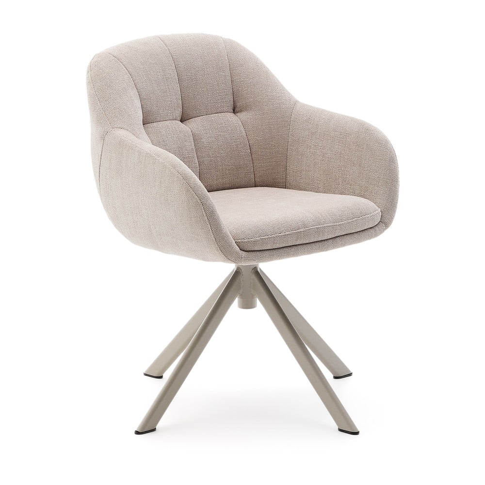 Bézs étkezőszék Dorina – Kave Home