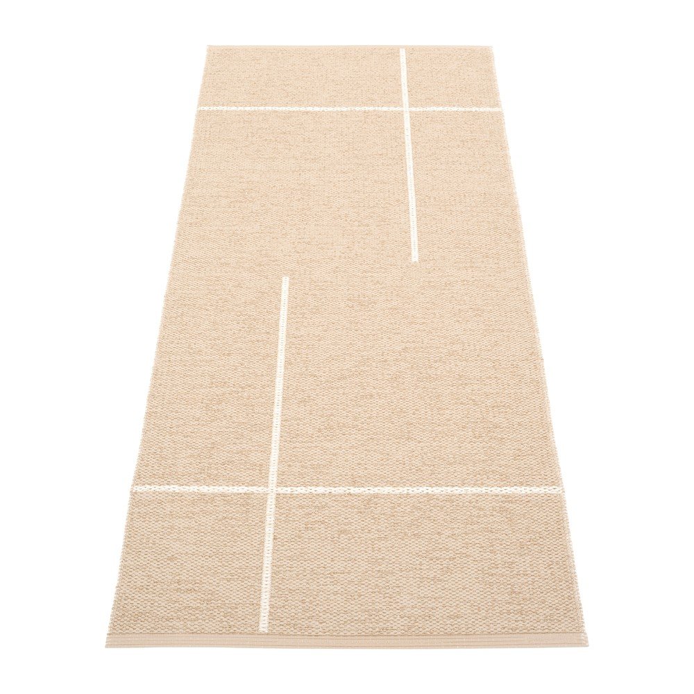 Bézs kültéri-beltéri futószőnyeg 70x180 cm Fred Beige – Pappelina