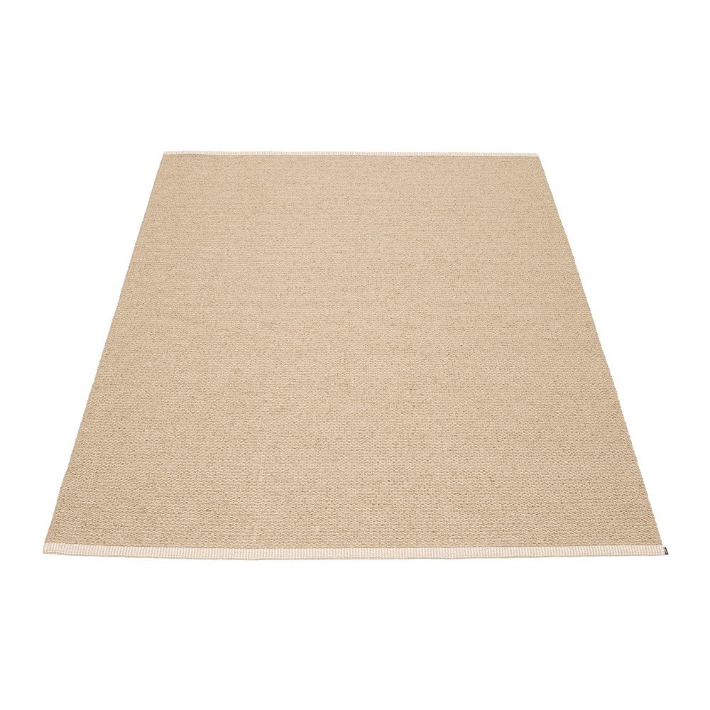 Bézs kültéri-beltéri szőnyeg 140x200 cm Mono Light Nougat – Pappelina