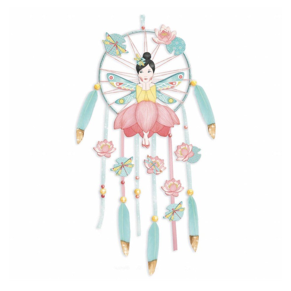 DIY lótuszlányos álomfogó - Djeco