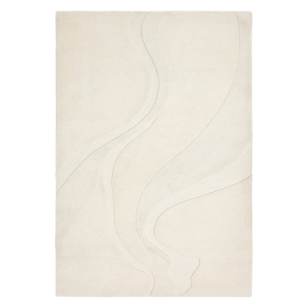 Fehér gyapjú szőnyeg 120x170 cm Olsen – Asiatic Carpets