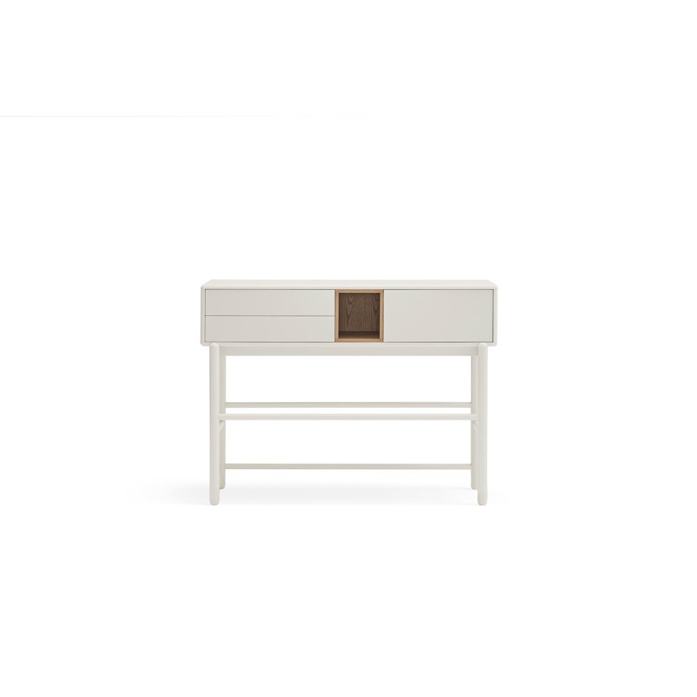 Fehér konzolasztal 35x120 cm Corvo – Teulat
