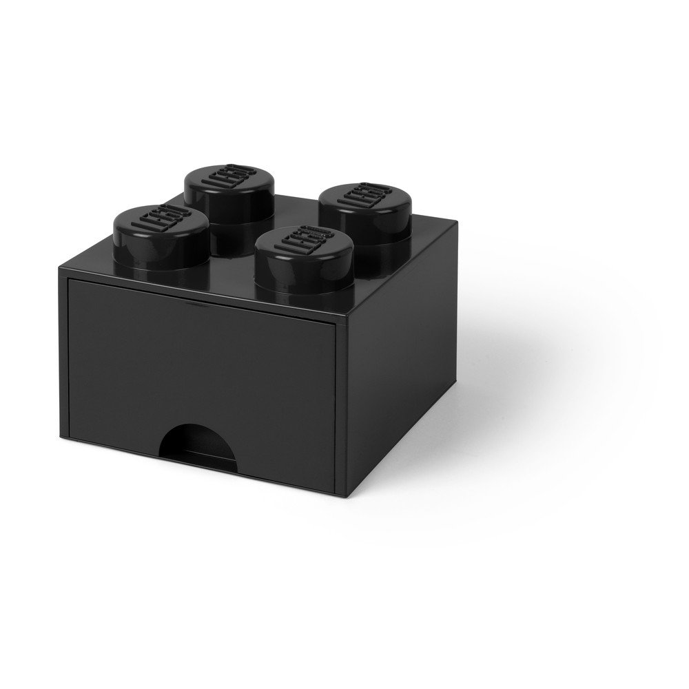 Fekete fiókos tárolódoboz - LEGO®