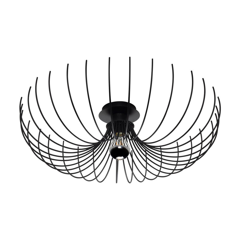Fekete függőlámpa ø 56 cm Opilio – Squid Lighting