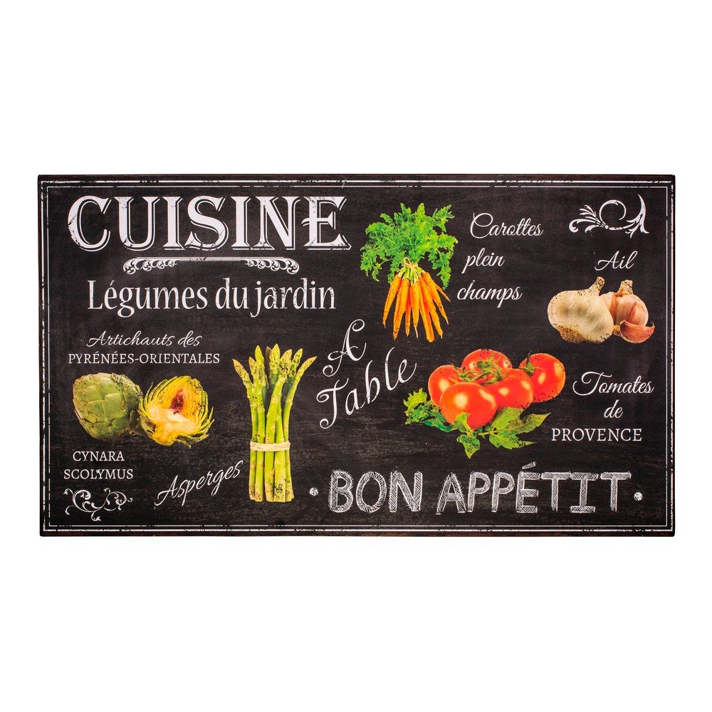 Fém falitábla 80x45 cm Kitchen – Antic Line