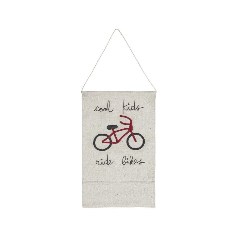Gyerek faliszőnyeg Cool Kids Ride Bikes – Lorena Canals