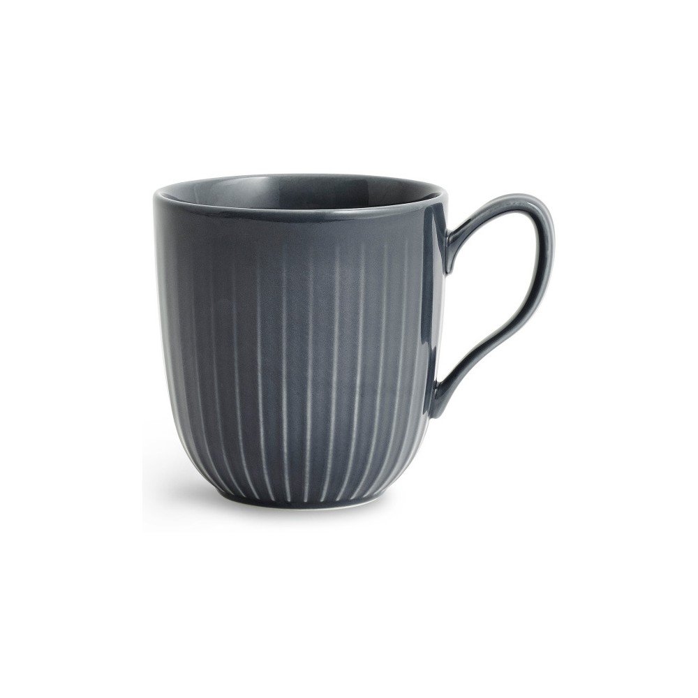 Hammershoi antracitszürke porcelán bögre