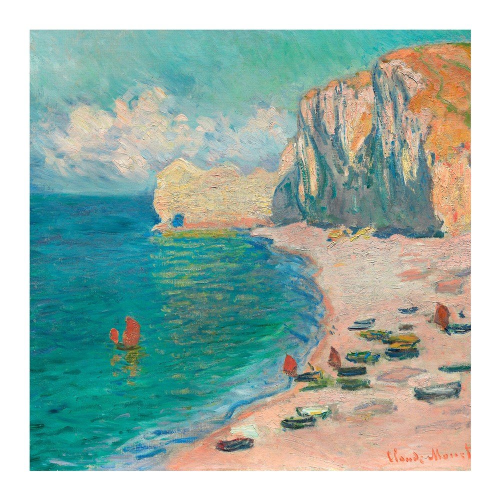 Kép 80x80 cm The Beach – Styler