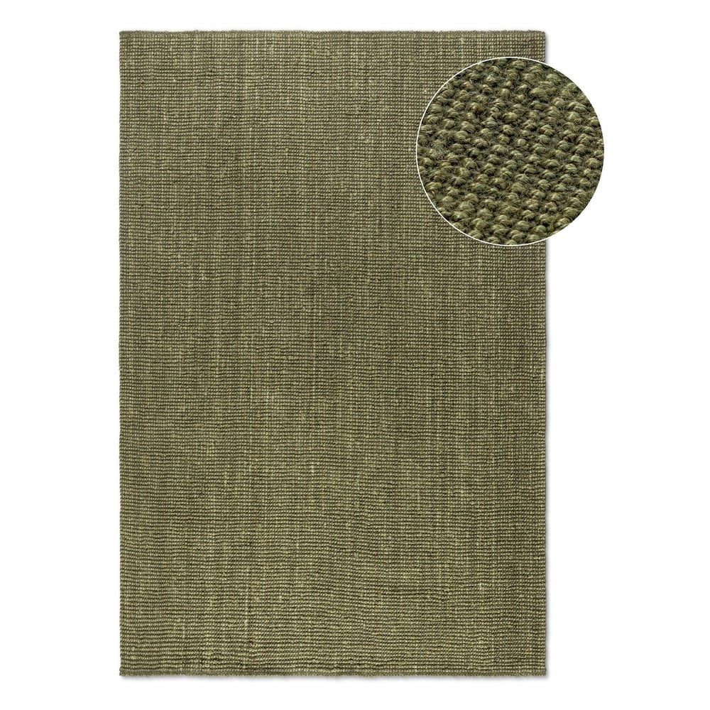 Khaki juta szőnyeg 160x230 cm Bouclé – Hanse Home
