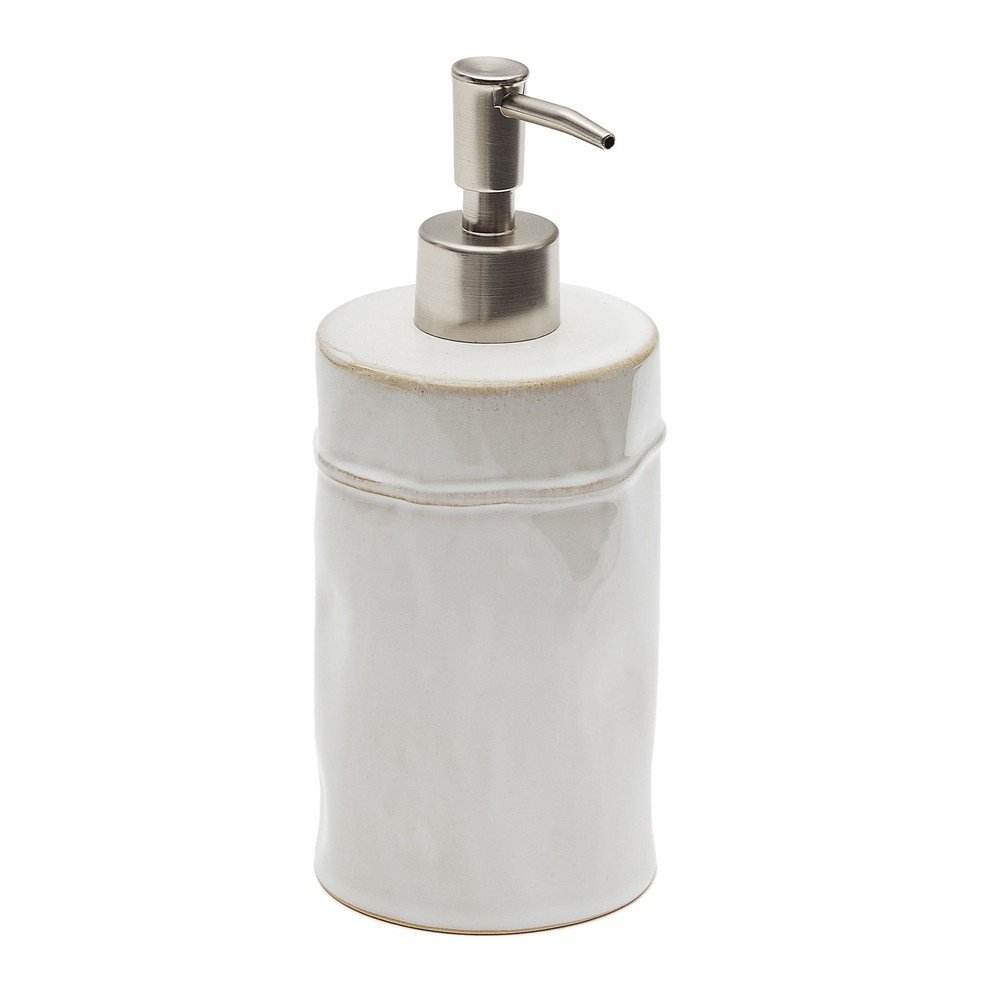 Krémszínű kerámia szappanadagoló 650 ml Savel – Kave Home