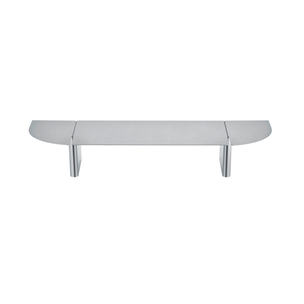 Matt ezüstszínű rozsdamentes acél fali polc 80 cm Oru – Blomus
