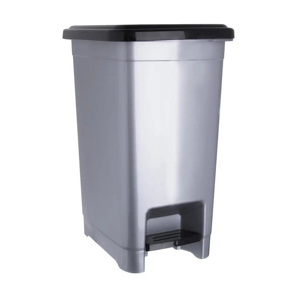 Műanyag pedálos szemetes 15 l Slim – Orion