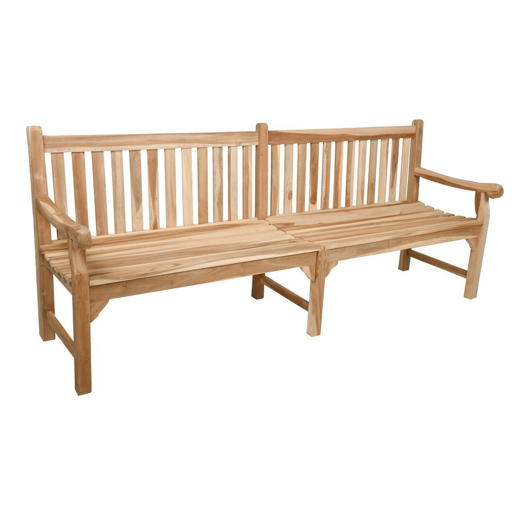 Natúr színű tömörfa kerti pad Madura – Garden Pleasure