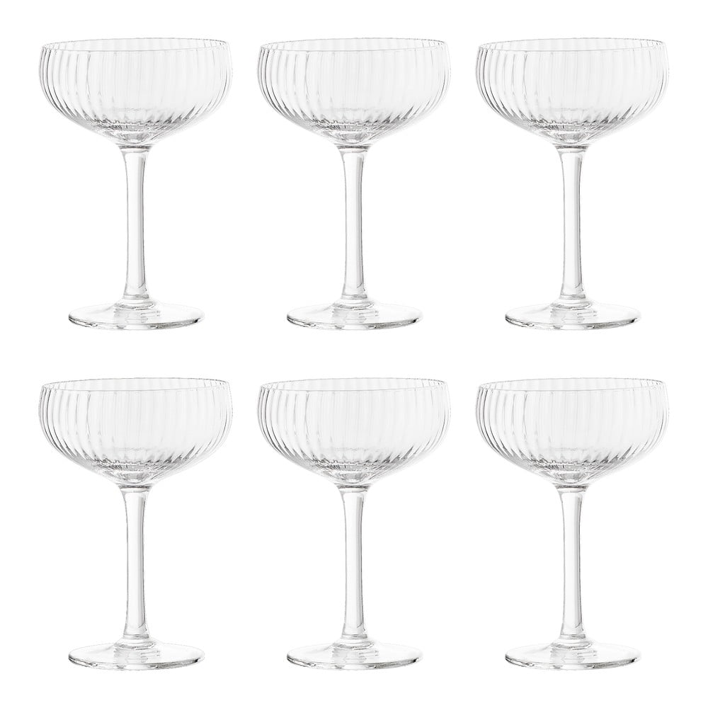 Pezsgős pohár szett 6 db-os 250 ml Astrid – Bloomingville