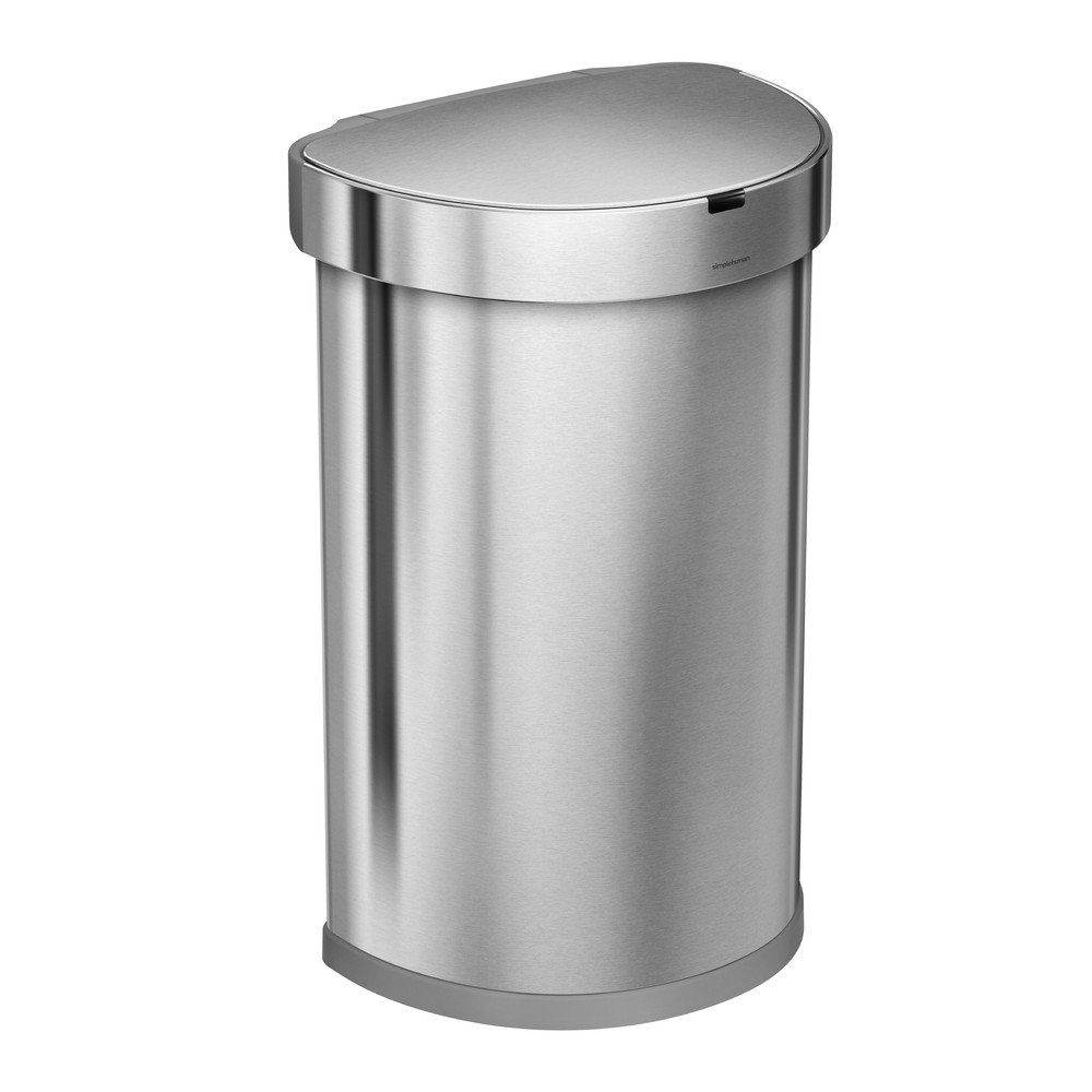 Rozsdamentes acél érintésmentes szemetes 45 l - simplehuman