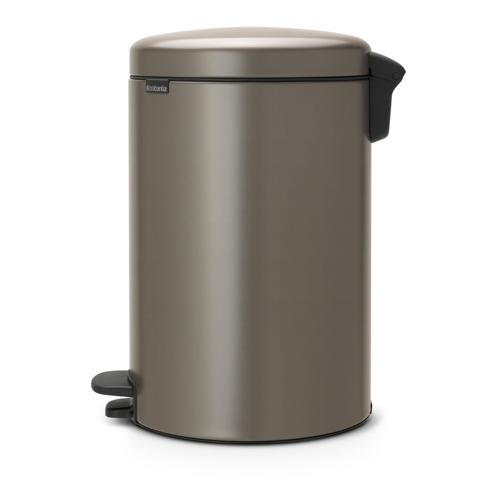Szürke acél pedálos szemetes 20 l NewIcon – Brabantia