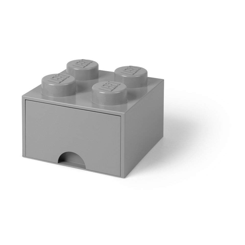 Szürke négyszögletes tárolódoboz - LEGO®