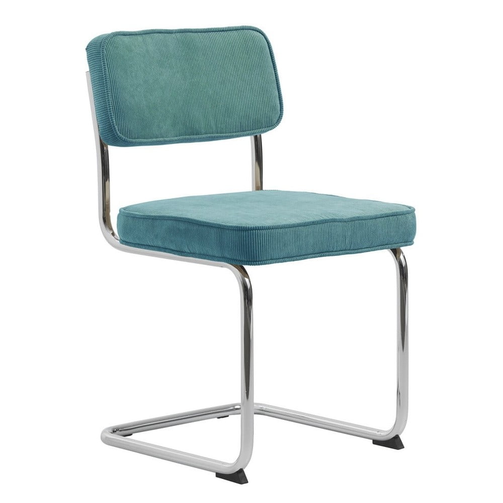 Türkiz kordbársony étkezőszék Rupert – Unique Furniture