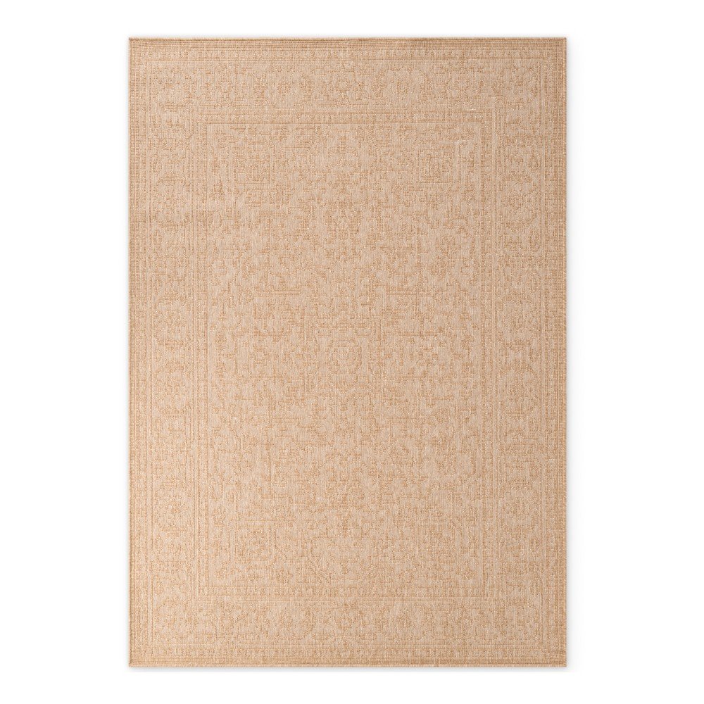 Bézs-elefántcsont színű kültéri-beltéri szőnyeg 120x170 cm Duet Kona – NORTHRUGS