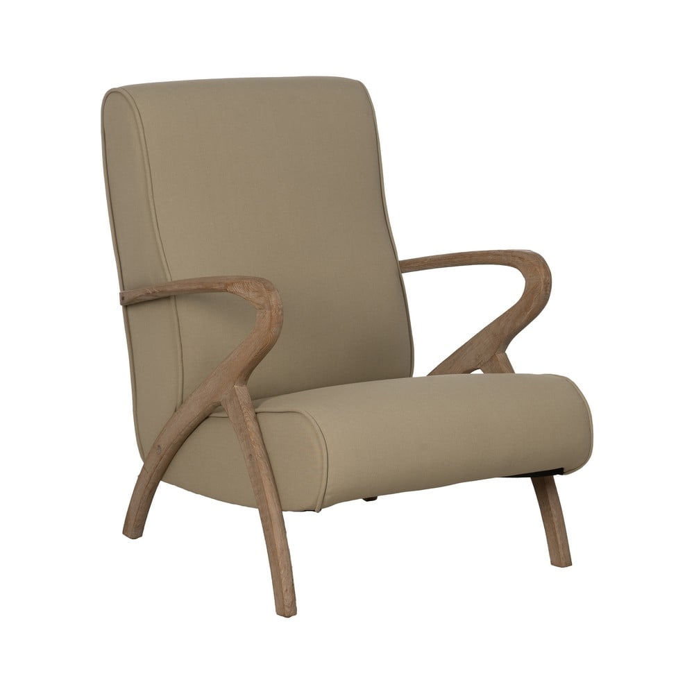 Bézs fotel Weave – Ixia