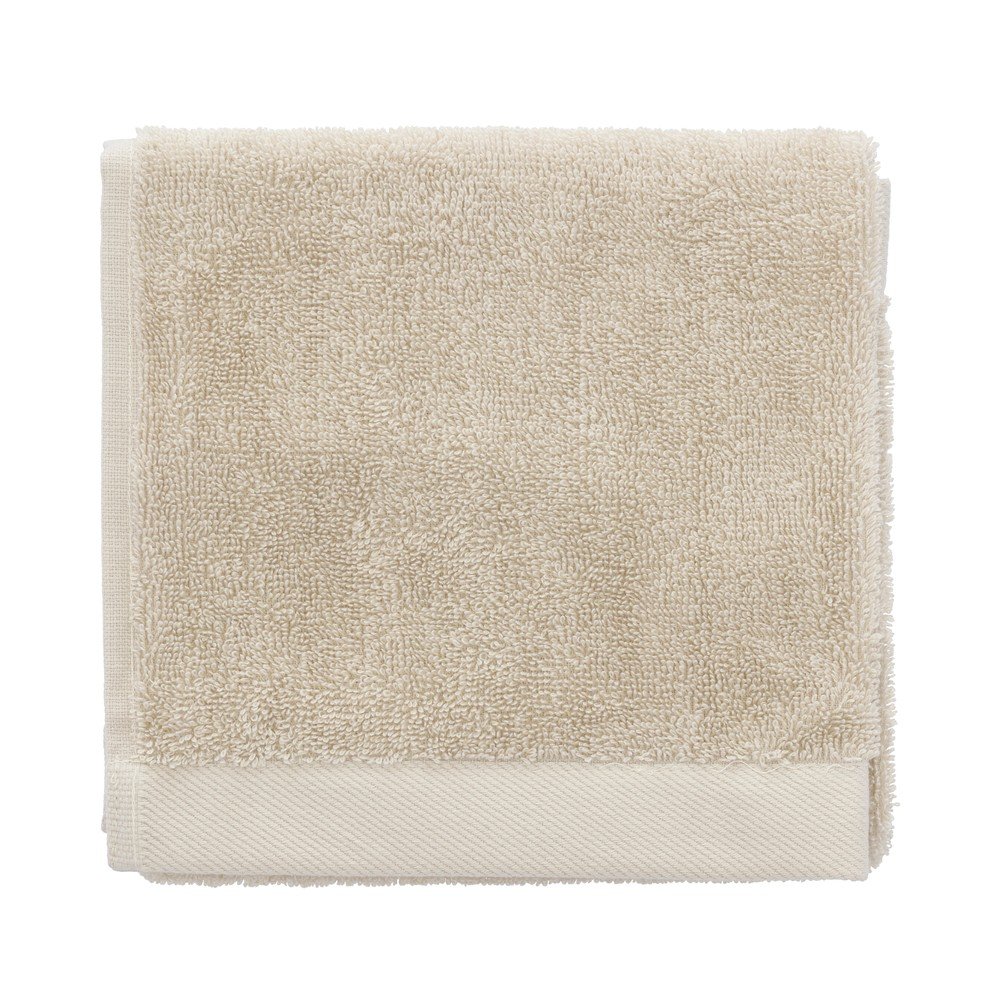 Bézs frottír pamut törölköző 40x60 cm Comfort – Södahl